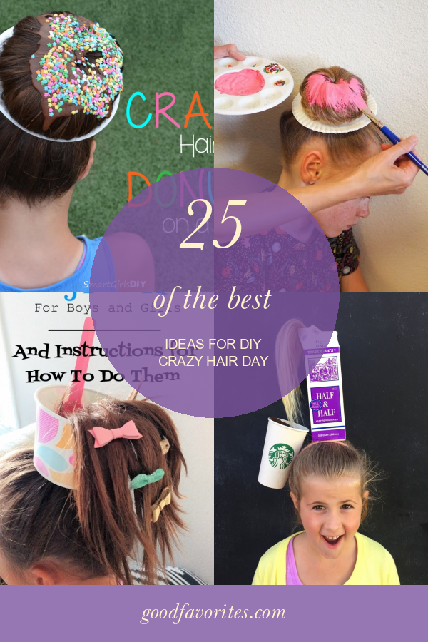 25 of the best ideas for diy crazy hair day home family style and art ideas